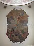 Deckengemälde im Langhaus