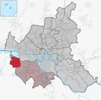 Lage in Hamburg