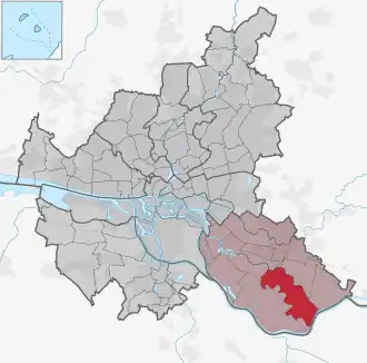 Lage in Hamburg