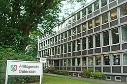 Das Amtsgericht in der Friedrich-Ebert-Straße 30 (Foto von 2012)