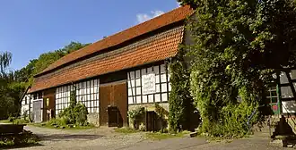 Teilansicht des Hofes des SILOAH e.&nbsp;V. in Neufrankenroda