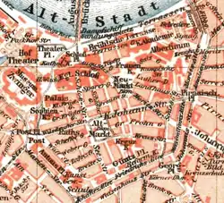 Neumarkt und Altmarkt um 1895[27]