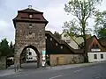 Erlanger Tor der alten Wehrmauer