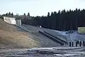 Bau des Rückhaltebeckens (22.&nbsp;Dezember 2016)