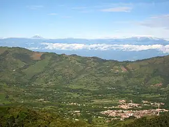 Blick auf Guaduas