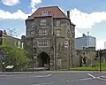 Das Stadttor Black Gate markiert die NW-Ecke des Kastells.