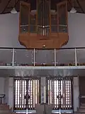 Orgelempore über dem Hauptportal