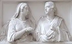 Relief des Ehepaars Niebuhr von Christian Daniel Rauch