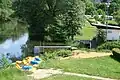 Nied am Campingplatz Siersburg mit Tretbootverleih
