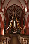 Innenansicht der Pfarrkirche