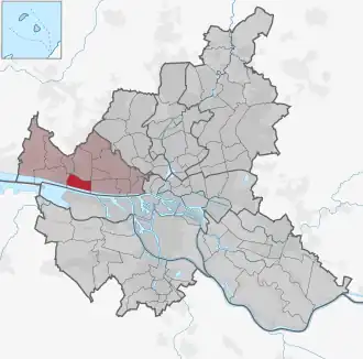 Lage in Hamburg