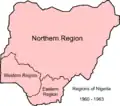 1960–1963: 3 Regionen