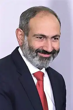 Amtierender Premierminister Nikol Paschinjan