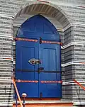 Nordeingang u. Schriftbänder