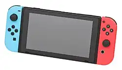 Joy-Con an der Konsole angesteckt