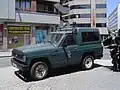 Ein Nissan Patrol der Guardia Civil de Carreteras in Bilbao.