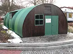 Nissenhütte im Lager Friedland (2018)
