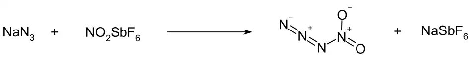 Synthese von Nitrylazid