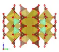 Mit Blickrichtung parallel zur a-Achse