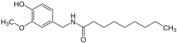 Chemische Struktur von Nonivamide