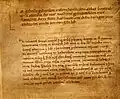 Ausschnitt aus einer Seite des zwischen 1138 und 1165 entstandenen Codex 567