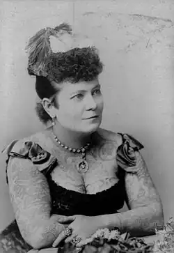 Nora Hildebrandt, etwa 1880