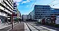 Bereich Bruno-Marek-Allee, Blick Richtung Süden (2021)