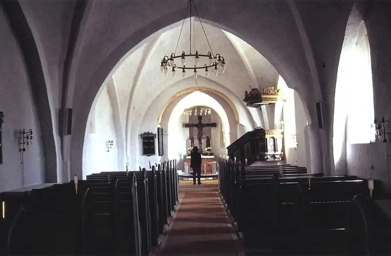 Vallekilde Kirke, Kirchenschiff