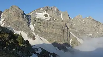 Nordwand der Punta Marguareis