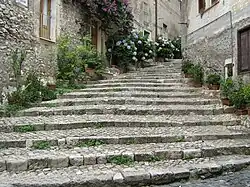 Treppe im Ortskern