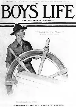 Titelbild des Boys’ Life Magazins (1913)