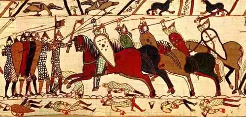 Teppich von Bayeux, Ausschnitt ()