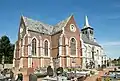 Kirche Saint-Vaast - außen