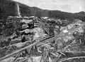 Williamsford mit Erzver­ladestelle, Hercules Haulage und Bahnhof