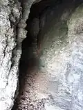 Blick in die Höhle der Notburga