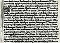 Bastard Anglicana in einer Handschrift der 2. Hälfte des 15. Jahrhunderts (Nova cronica de gestis regum Anglorum). Oxford, Bodleian Library, Rawl. C 398, fol. 49r