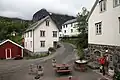 Biergarten in Nusfjord