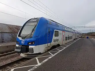Im Bahnhof Örbyhus