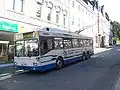 Oberleitungsbus des Typs MAN SL&nbsp;172&nbsp;HO der Stadtwerke Solingen