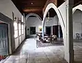 Eingangshalle im Obergeschoss der Kornessiosvilla