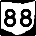 Zweistellige State Route Nummerntafel (Ohio)