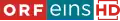Logo von ORFeins HD von 8. Jänner 2011 bis 26. April 2019