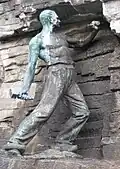 Bergmannsskulptur