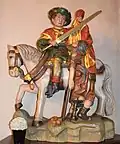 Statue des heiligen Martin von Tours