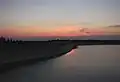 Oberbecken am Abend