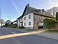 Häuser an der hist. Höhenstraße (K 24)