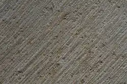 Obernkirchener Sandstein, gebeilt (Muster ca. 25 × 15&nbsp;cm)