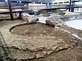 Fundamente des Südwestturms