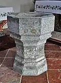Gotischer Taufstein