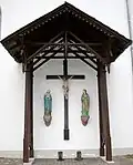 Missionskreuz an der Pfarrkirche